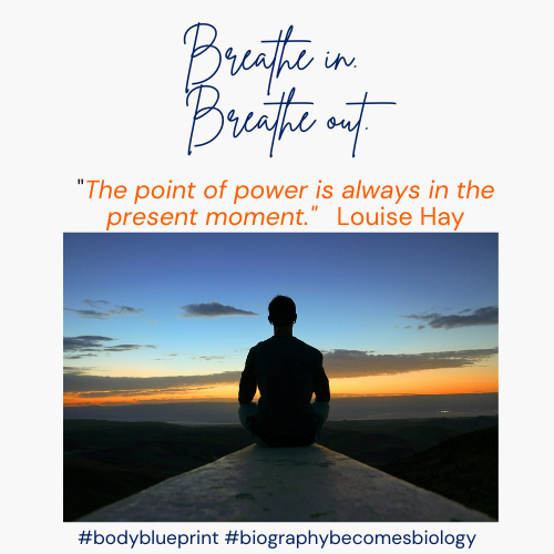 The power of breathing, intently